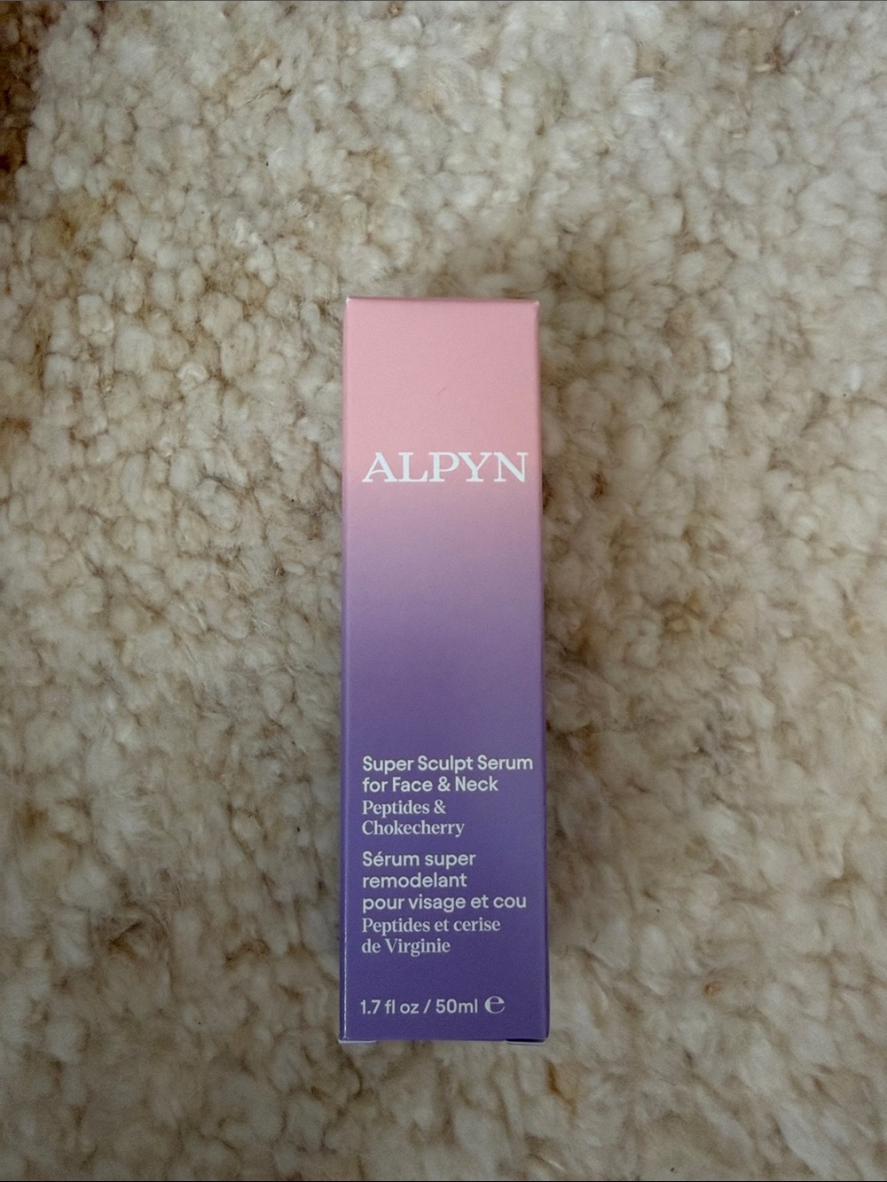 Super Sculpt Serum for Face & Neck - Pink to Purple Packaging